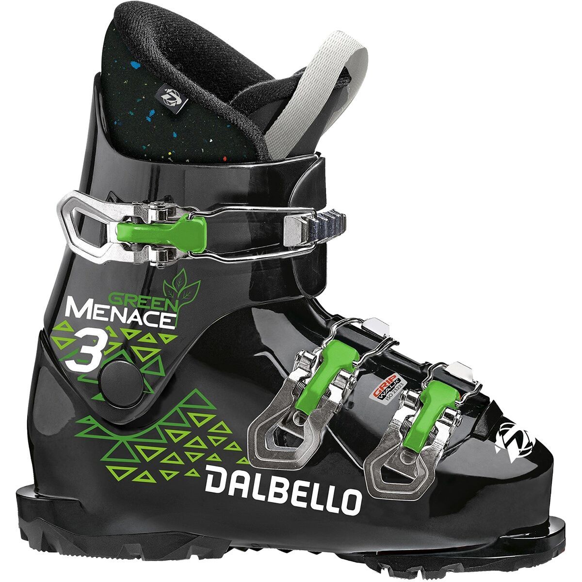 Dalbello Sports Green Menace 3.0 GW Ski Boot - 2024 - Kids' Black/Black, 20.5