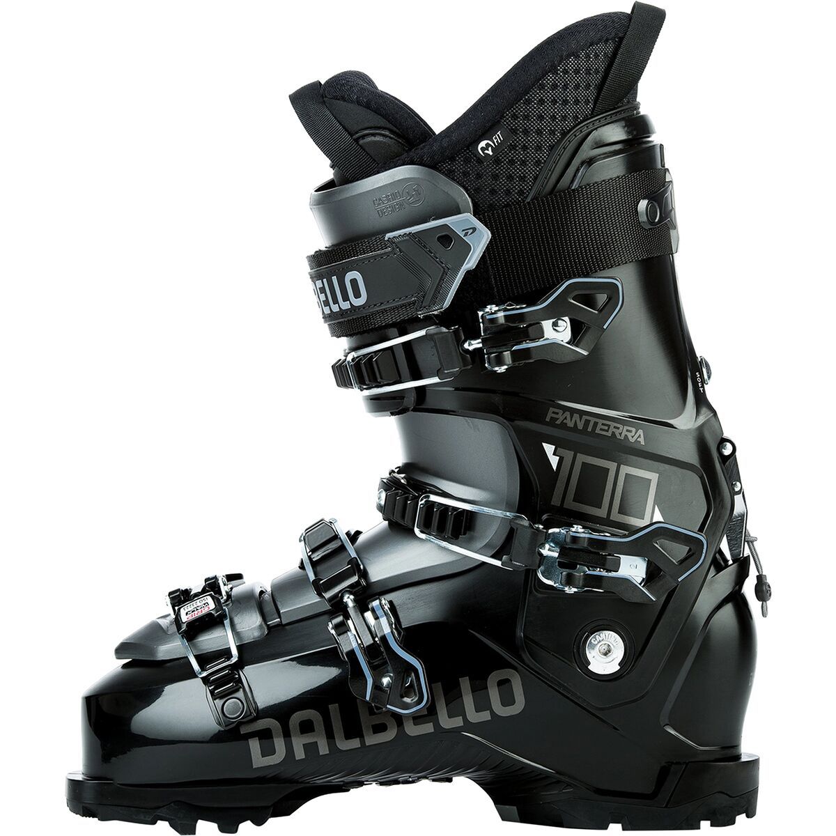 Dalbello Sports Panterra 100 Ski Boot - 2024 Black/Grey, 24.5