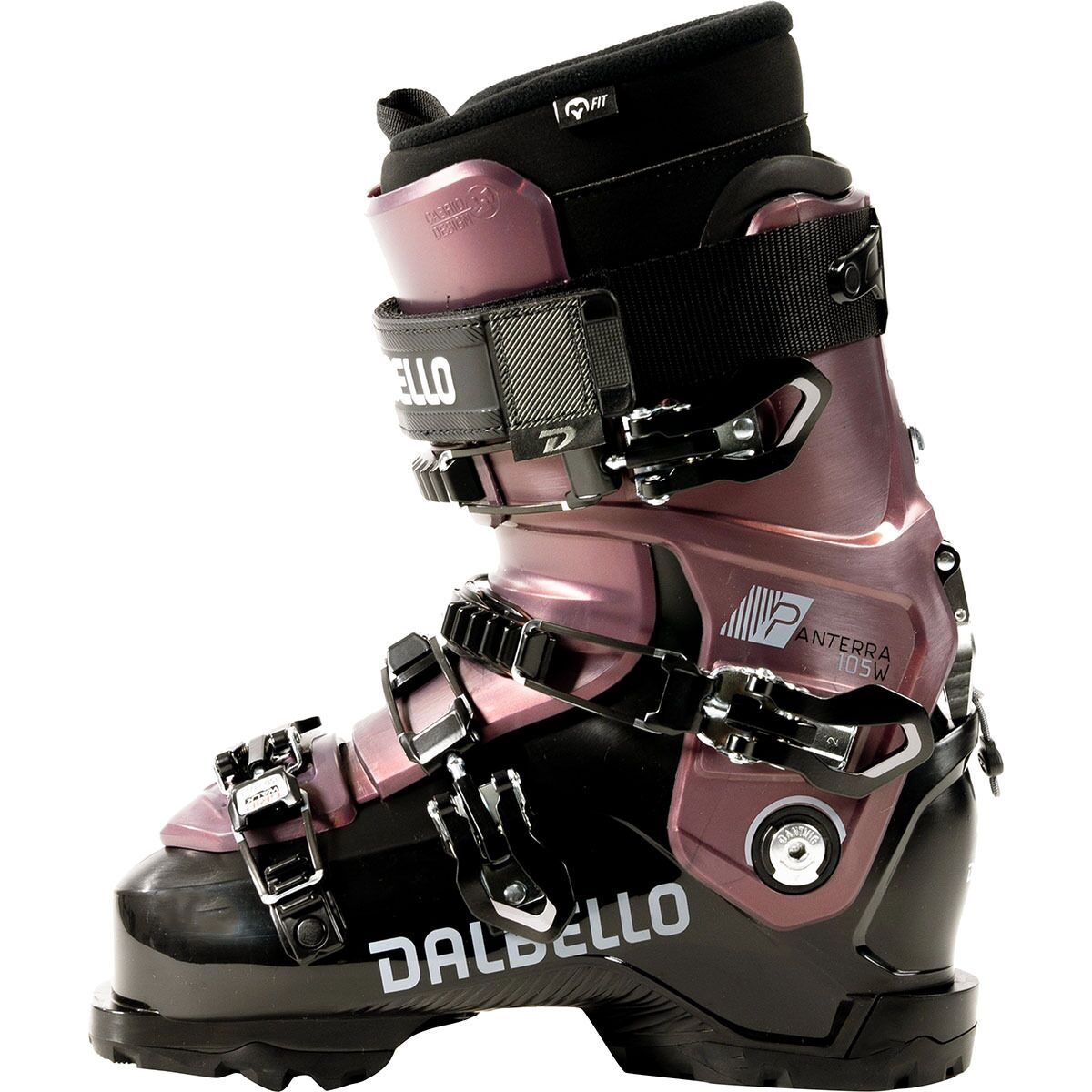 Dalbello Sports Panterra 105 ID Ski Boot - 2024 - Women's Black/Bordeaux, 23.5