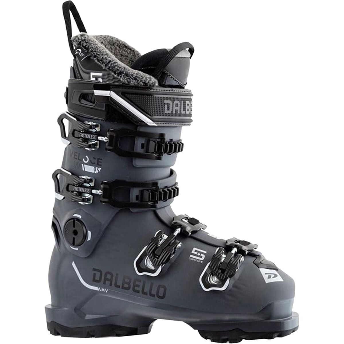 Dalbello Sports Veloce 95 GW Ski Boot - 2024 - Women's Grey/Black Silver, 22.5