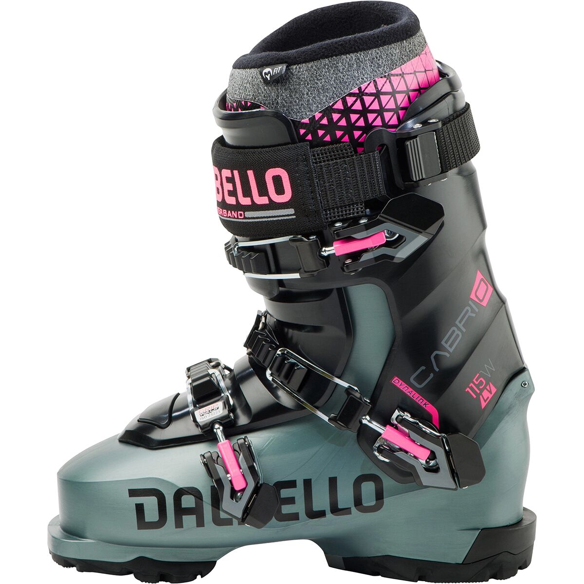 Image of Dalbello Sports Cabrio LV 115 Ski Boot - 2026 - Women's Sage Green/Black, 26.5