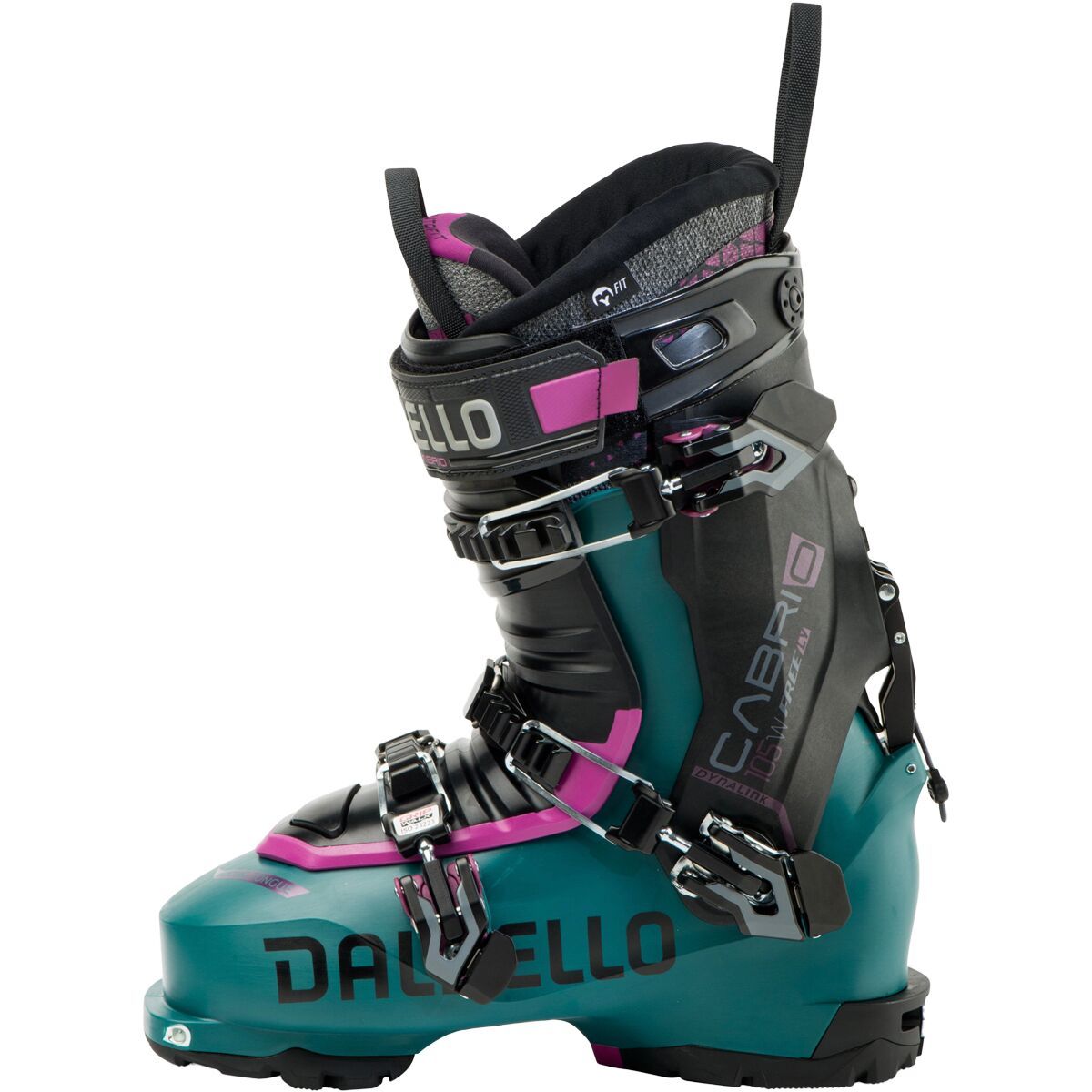 Dalbello Sports Cabrio LV Free 105 IF Ski Boot - 2025 - Women's Jungle Green/Black, 23.5