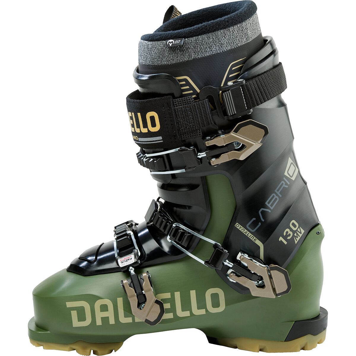 Image of Dalbello Sports Cabrio MV 130 3D Wrap - 2026 Moss Green/Black, 28.5
