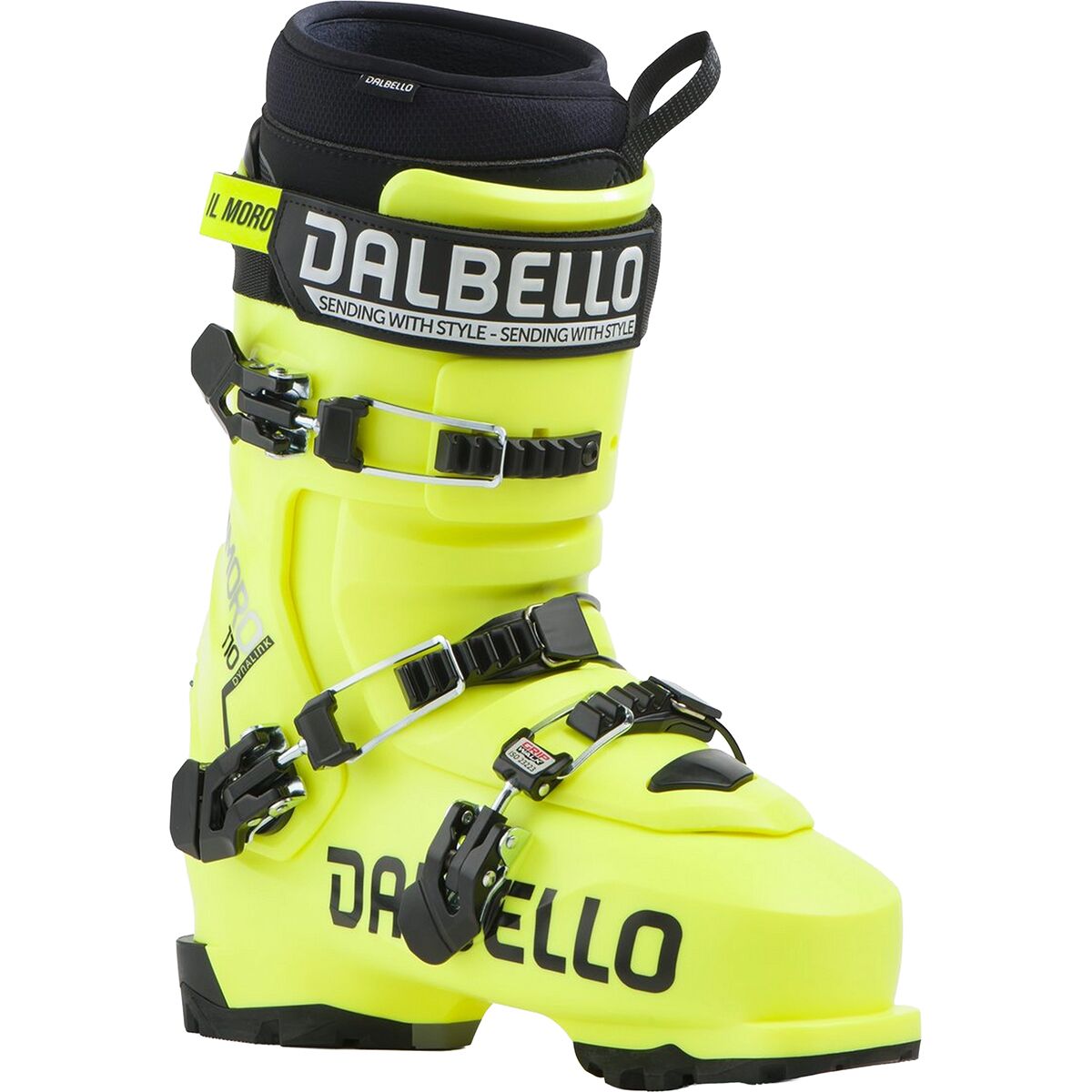 Image of Dalbello Sports IL Moro 110 3D Wrap Ski Boot - 2026 Yellow Fluo/Yellow Fluo, 29.5