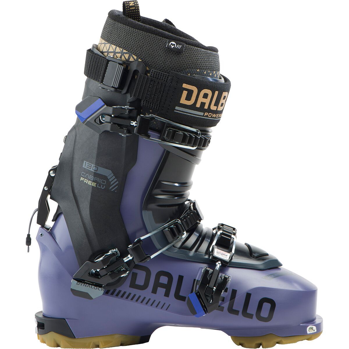 Image of Dalbello Sports Cabrio LV Free 130 3D Wrap Ski Boot - 2026 Dusk/Blk, 26.5