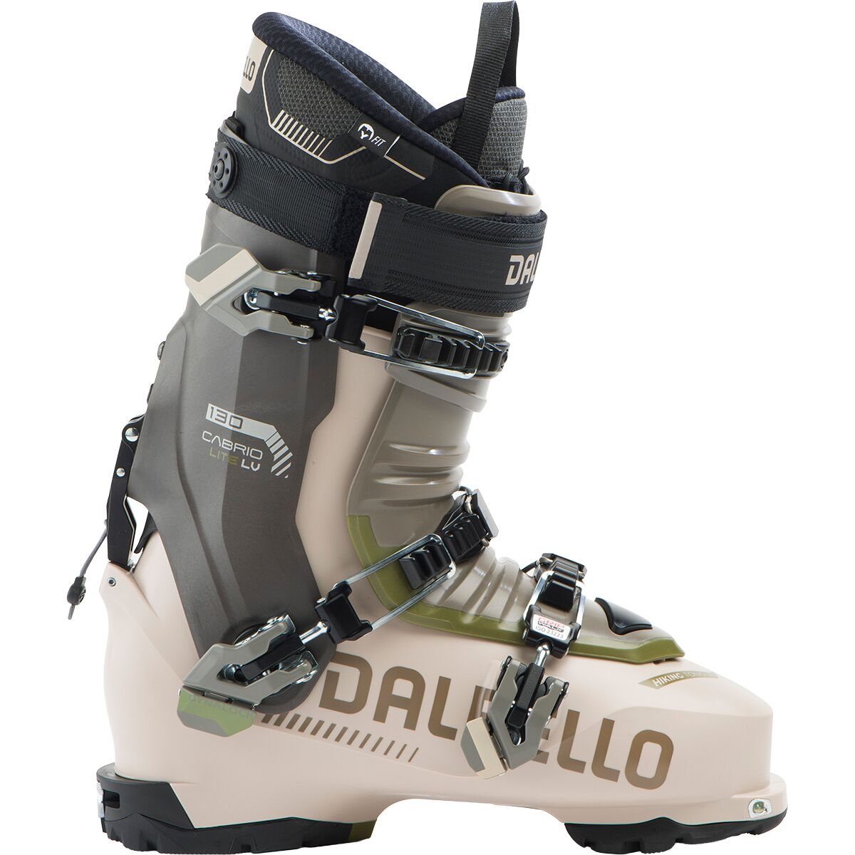 Image of Dalbello Sports Cabrio LV Free 130 Lite IF Ski Boot - 2026 Ecru/Gre, 28.5
