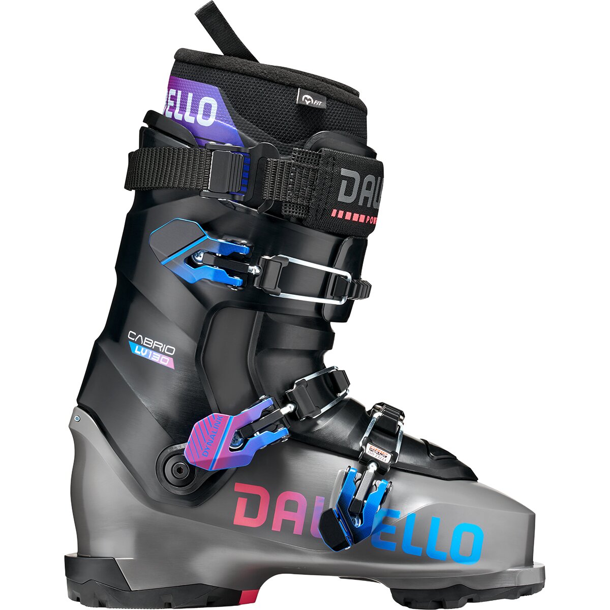 Image of Dalbello Sports Cabrio LV 130 Ski Boot - 2027 Grey/Black, 26.5
