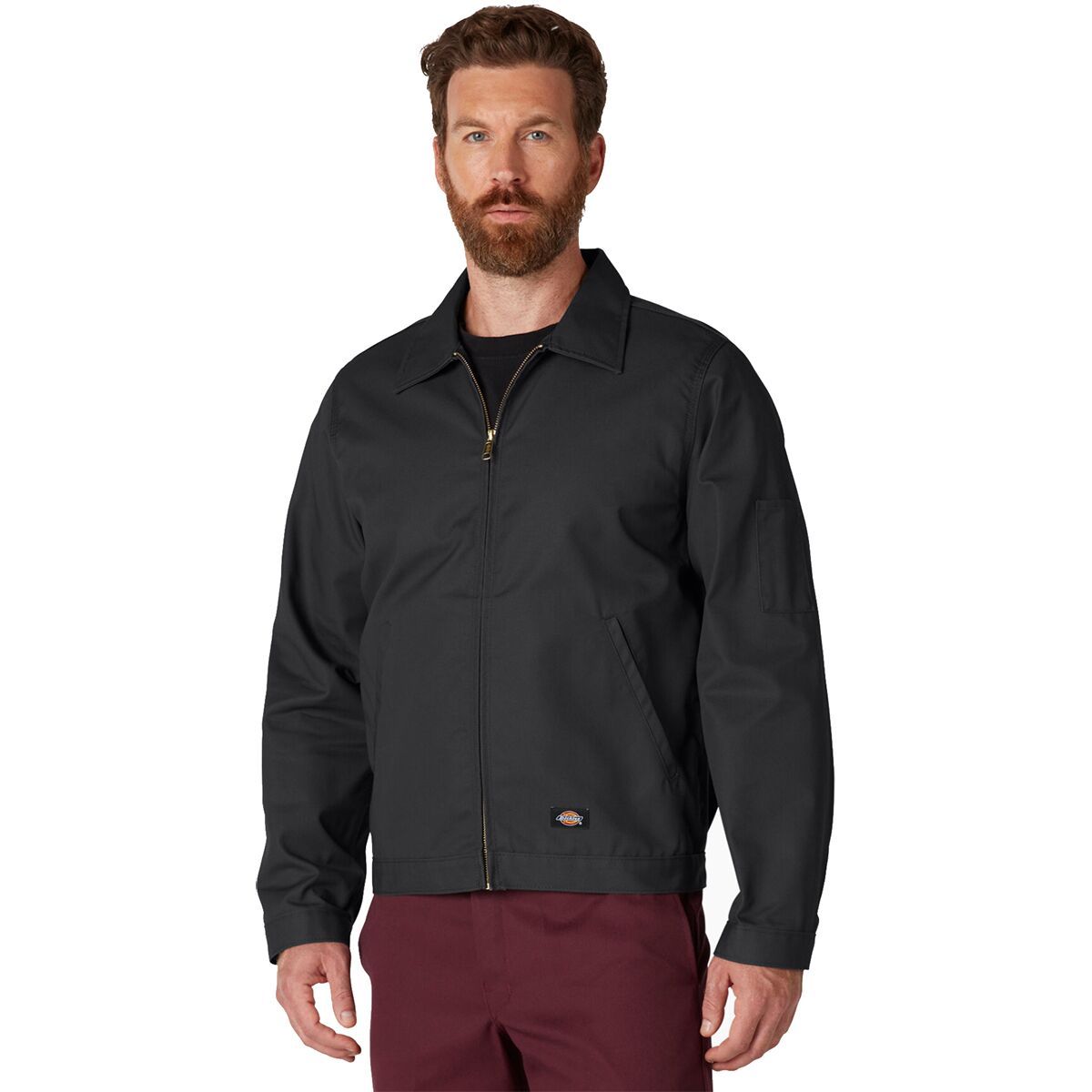 Dickies Unlined Eisenhower Jacket - Men's Black, XXL