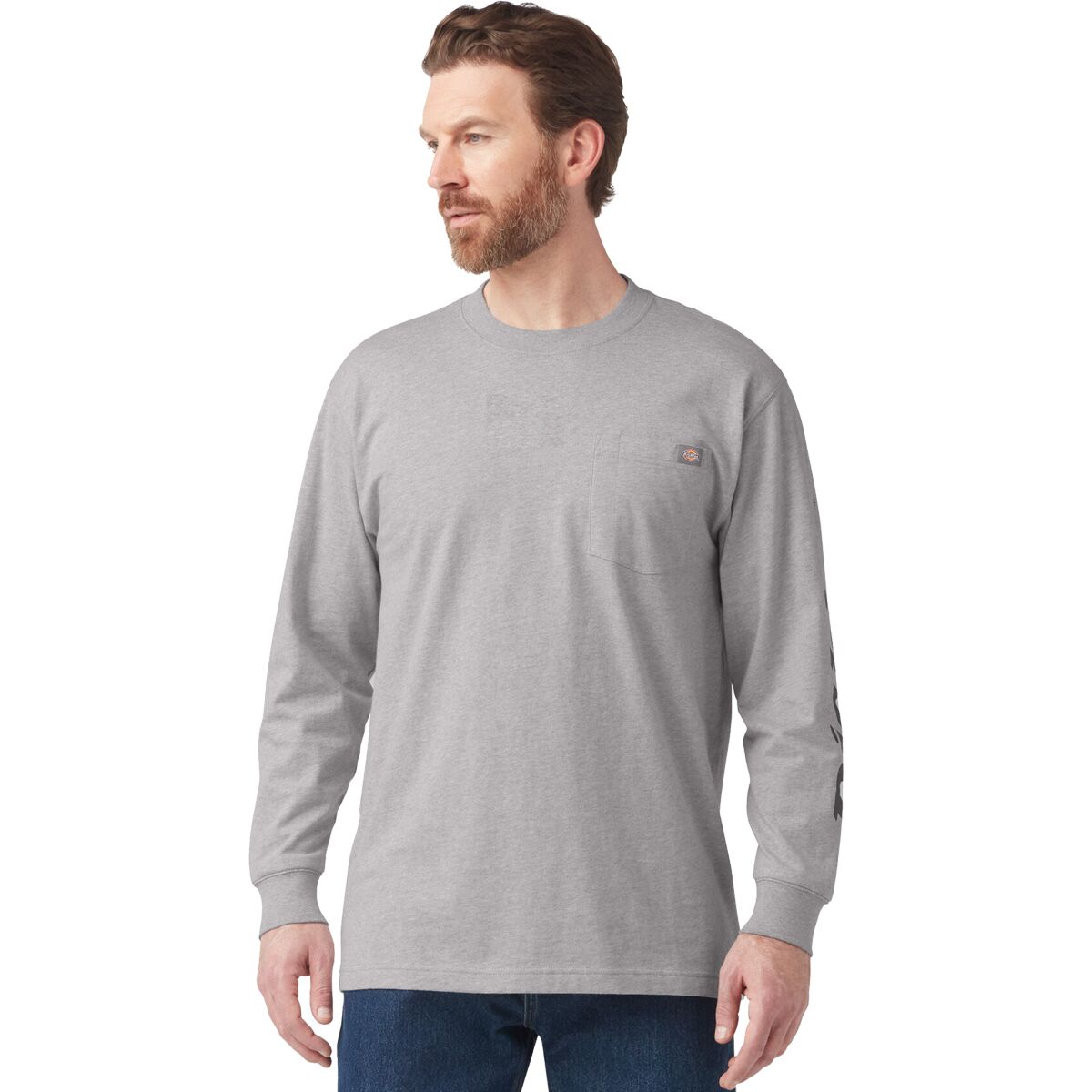 Dickies Heavyweight Wordmark Long-Sleeve T-Shirt - Men's product image