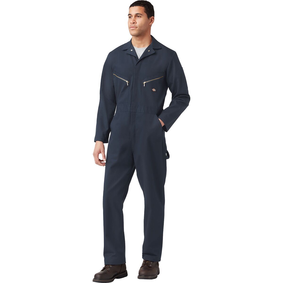 Dickies Zip Pocket Coverall - Men's Dark Navy, M