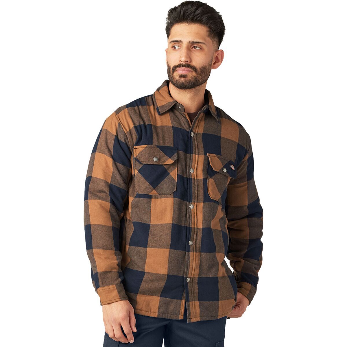 Dickies Sherpa Lined Flannel Shirt - Men