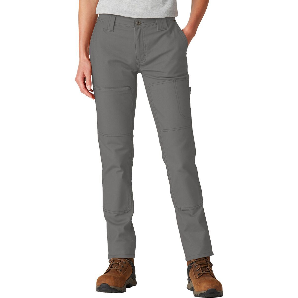 Dickies Duratech Renegade Pant - Women's Gray, 8/Reg