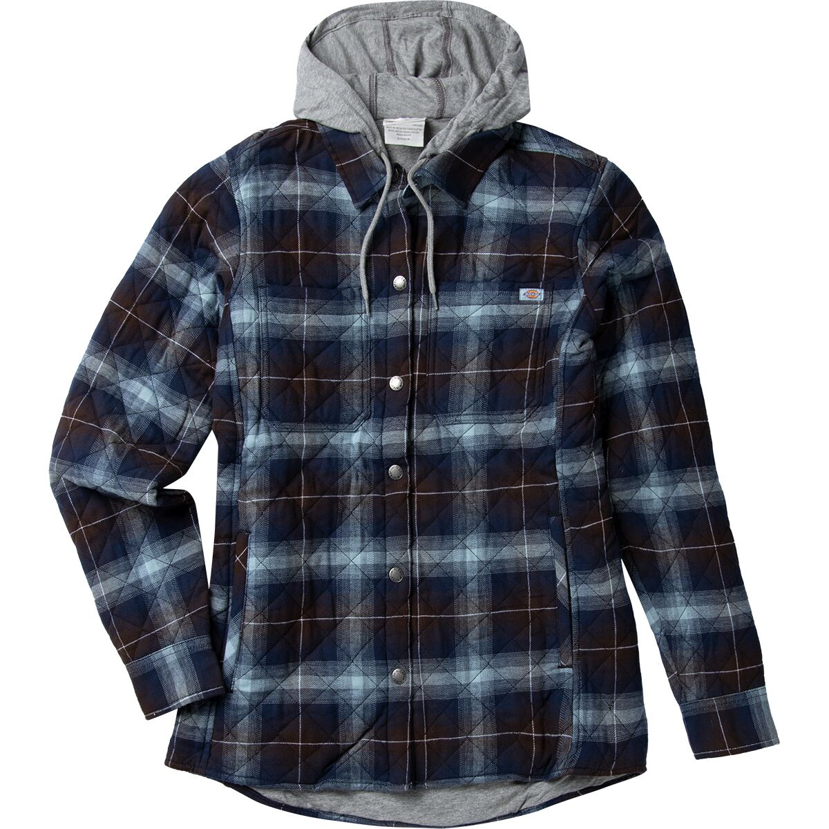 Dickies Hooded Flannel Shirt Jacket - Women's - Clothing
