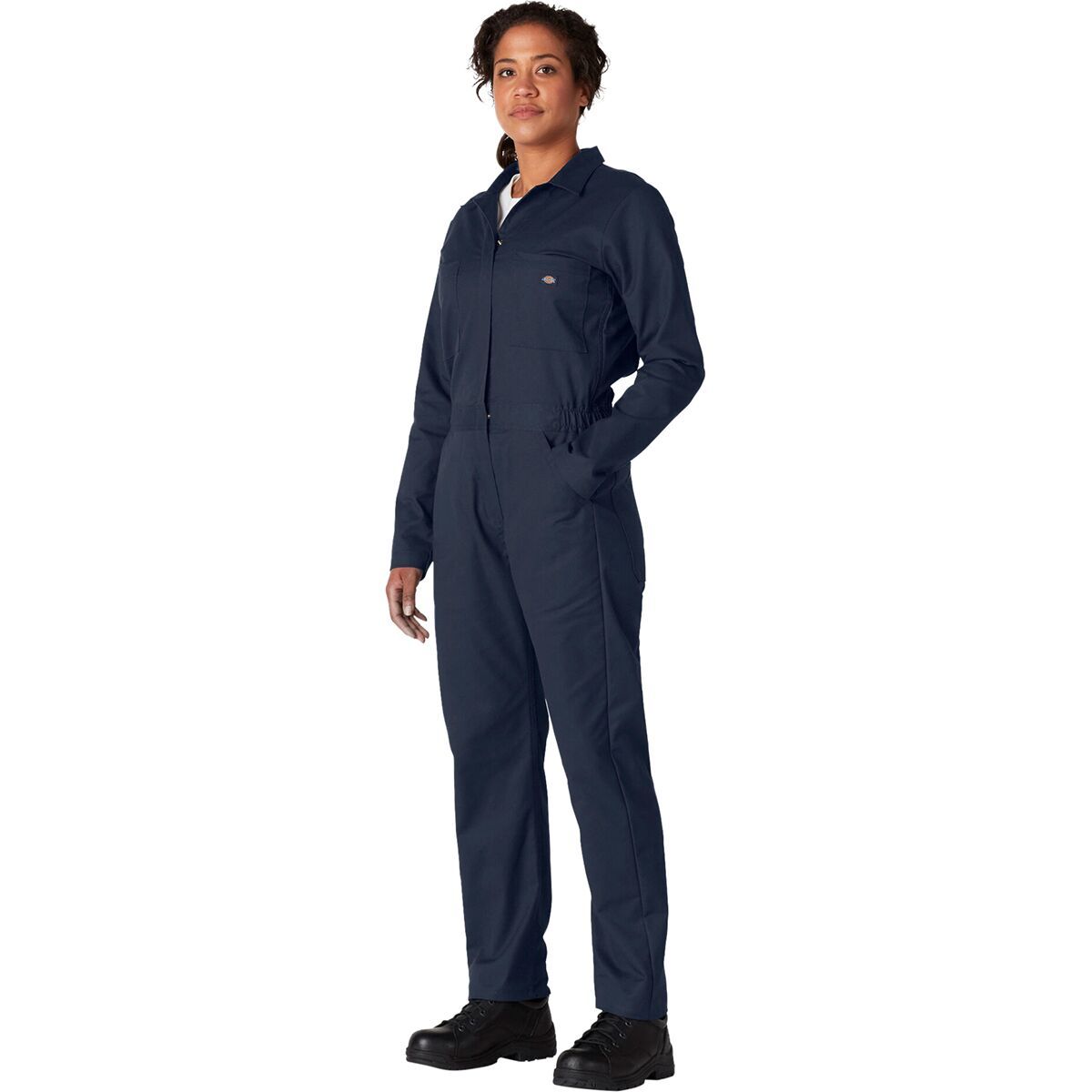 Dickies Flex Temp IQ Long-Sleeve Coverall - Women's Dark Navy, XL