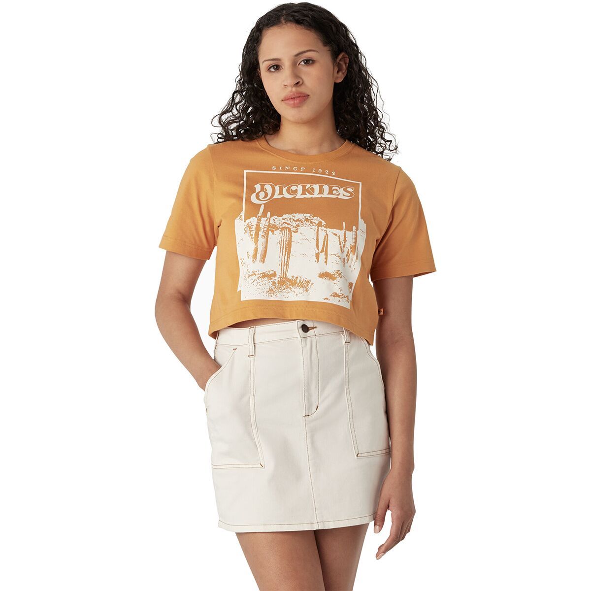Dickies Boyfriend Desert Graphic Short-Sleeve T-Shirt - Women's Nugget, L