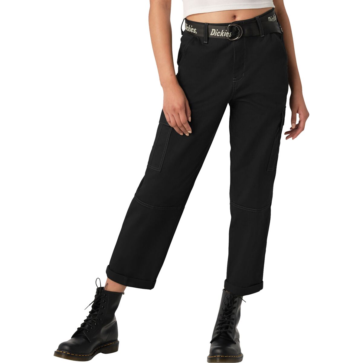 Dickies Relaxed Fit Cropped Cargo - Clothing
