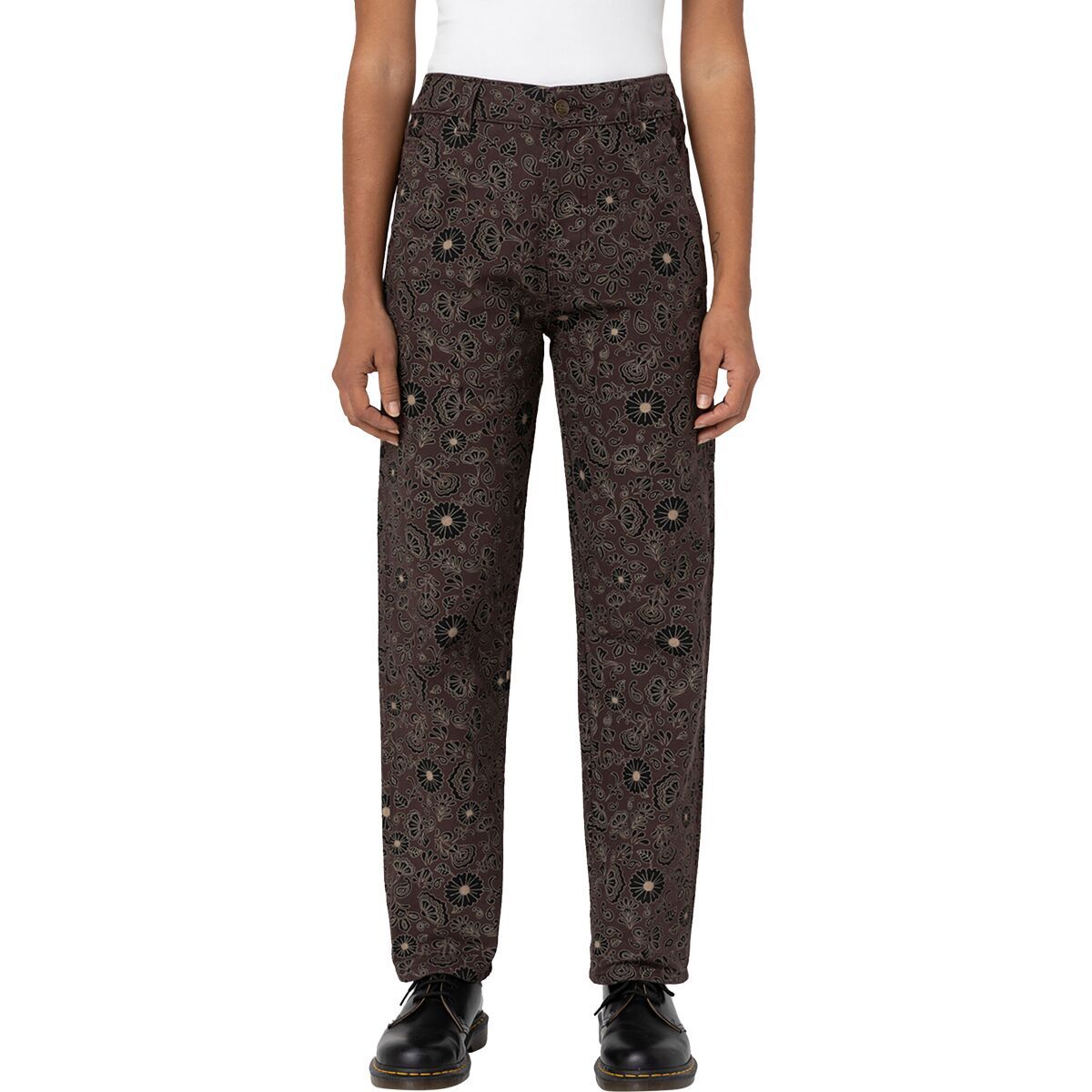 Dickies Ellis Floral Pant - Women's Floral On Canvas Dark Base, 30