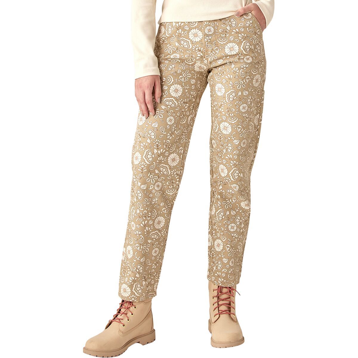 Dickies Ellis Floral Pant - Women's Floral On Canvas Light Base, 34