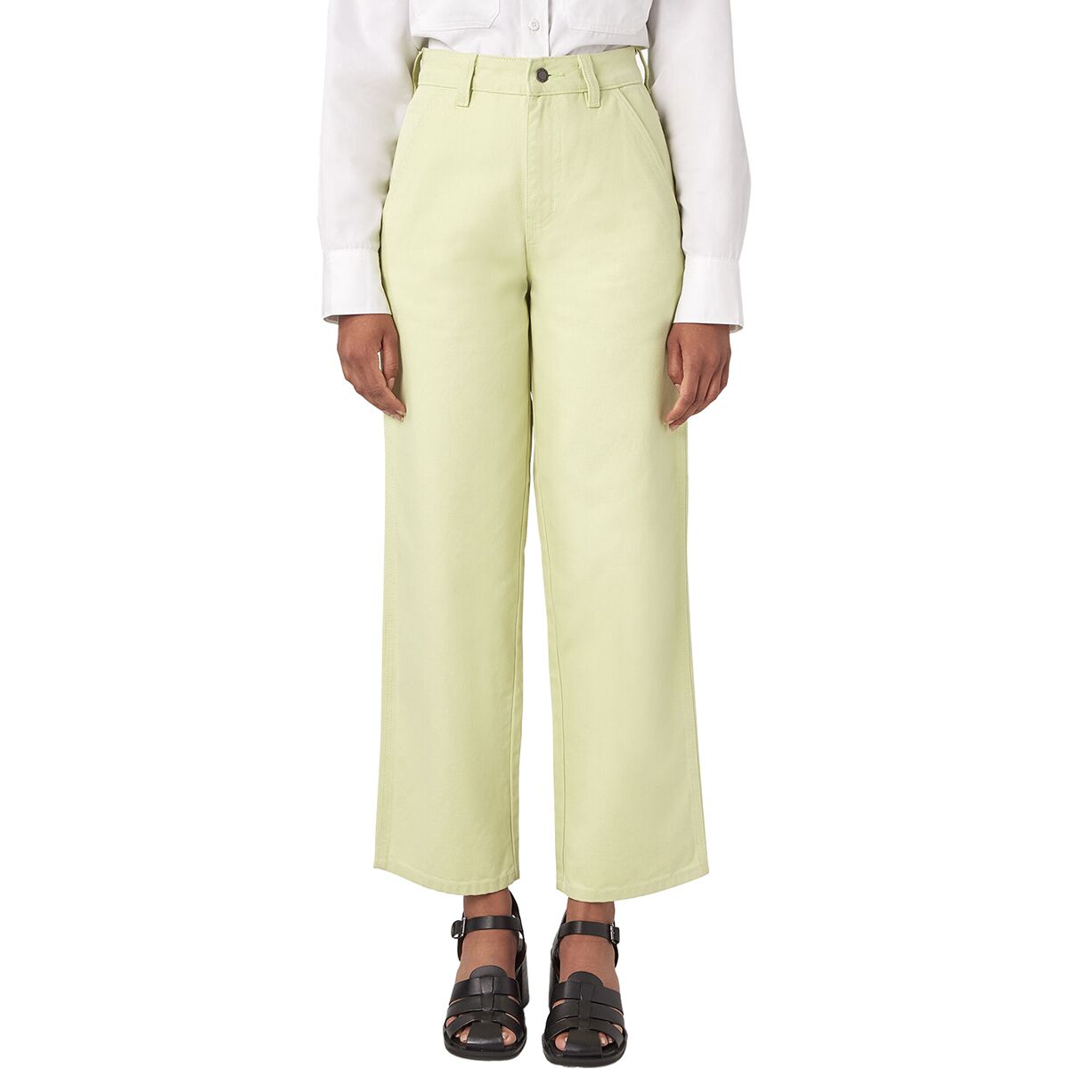Image of Dickies Duck Canvas Pant - Women's Stonewash Pale Green, 8