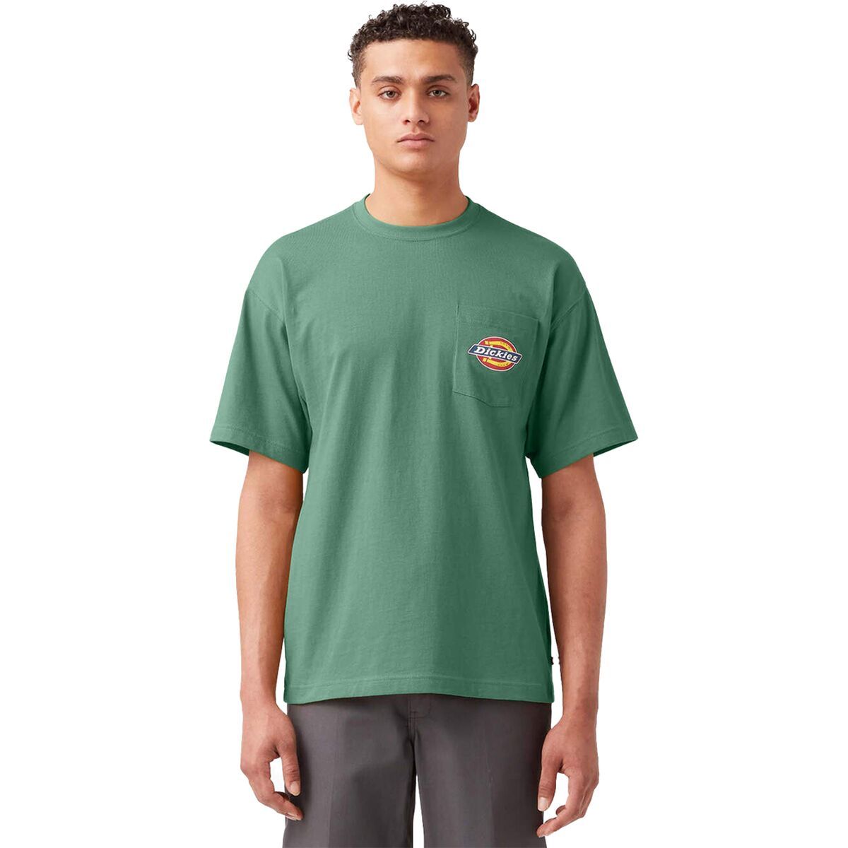 Dickies Pocket Logo T-Shirt - Men's Dark Ivy, XL