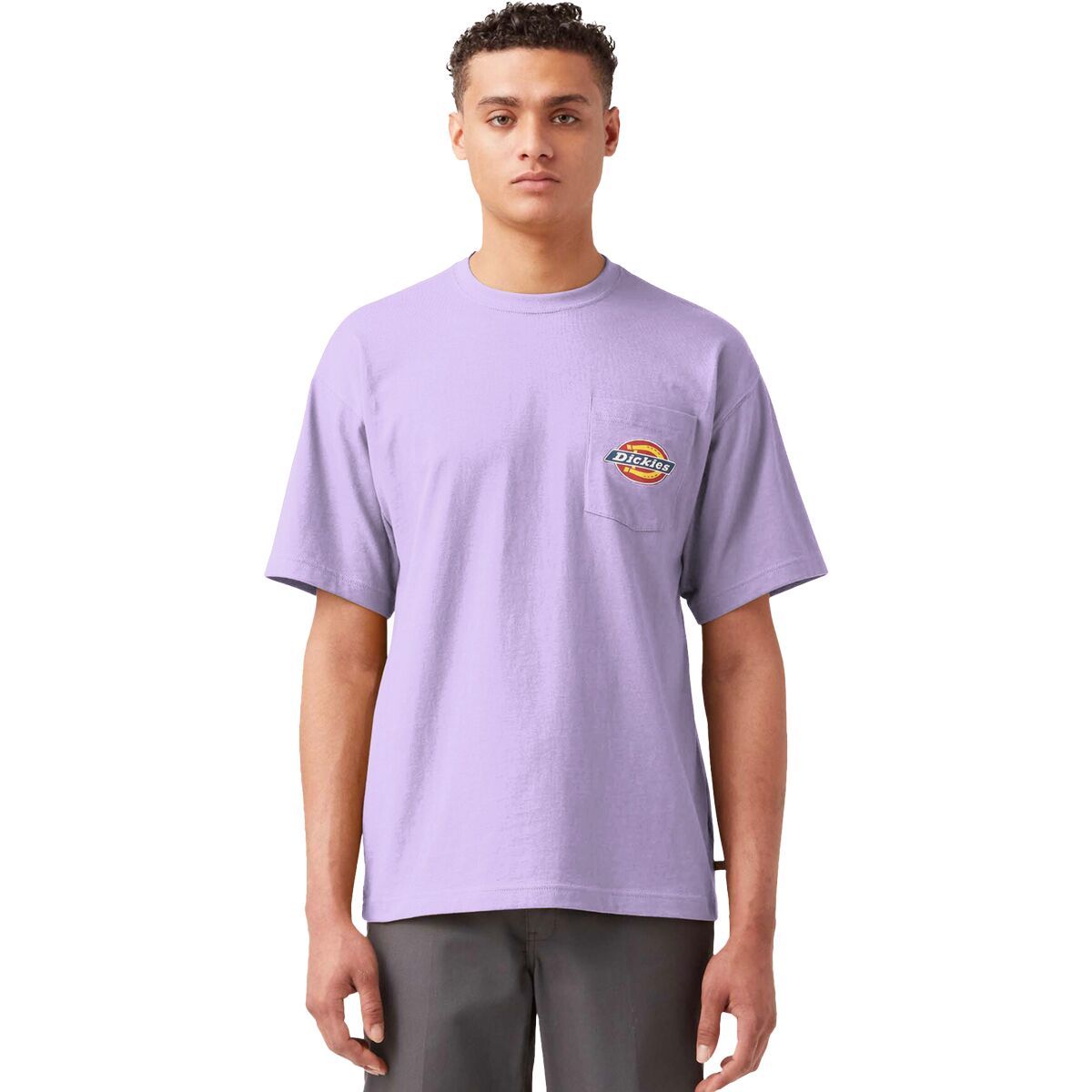 Dickies Pocket Logo T-Shirt - Men's Purple Rose, XL