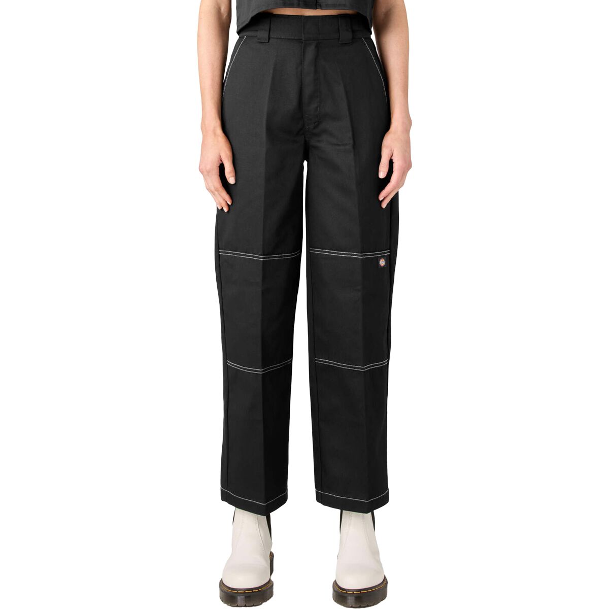 Image of Dickies Double Knee Pant - Women's Black, 6