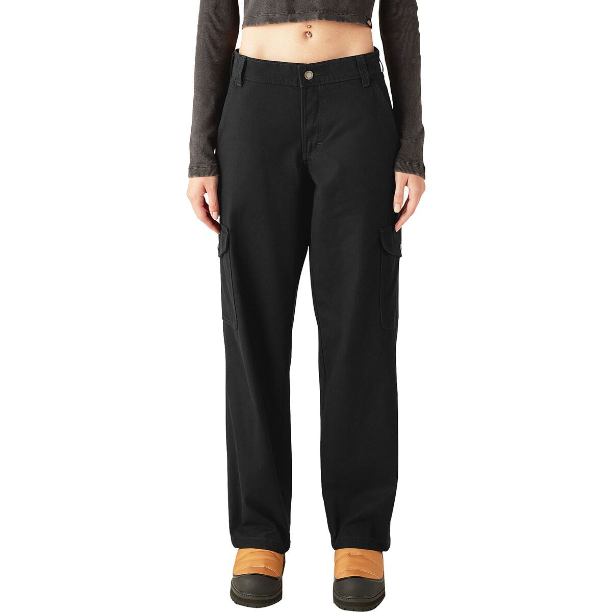 Image of Dickies Duck Canvas Cargo Pant - Women's Black, 26