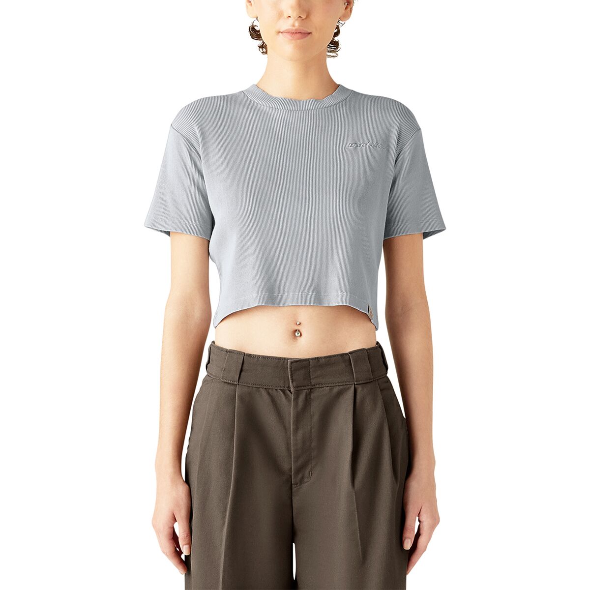 Image of Dickies Plentywood T-Shirt - Women's Ultimate Gray, XL