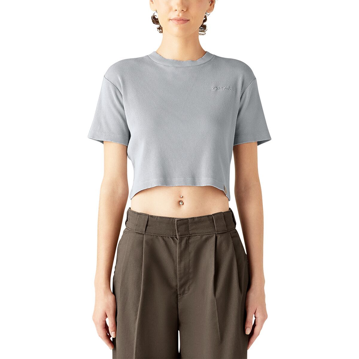 Image of Dickies Plentywood T-Shirt - Women's Ultimate Gray, L