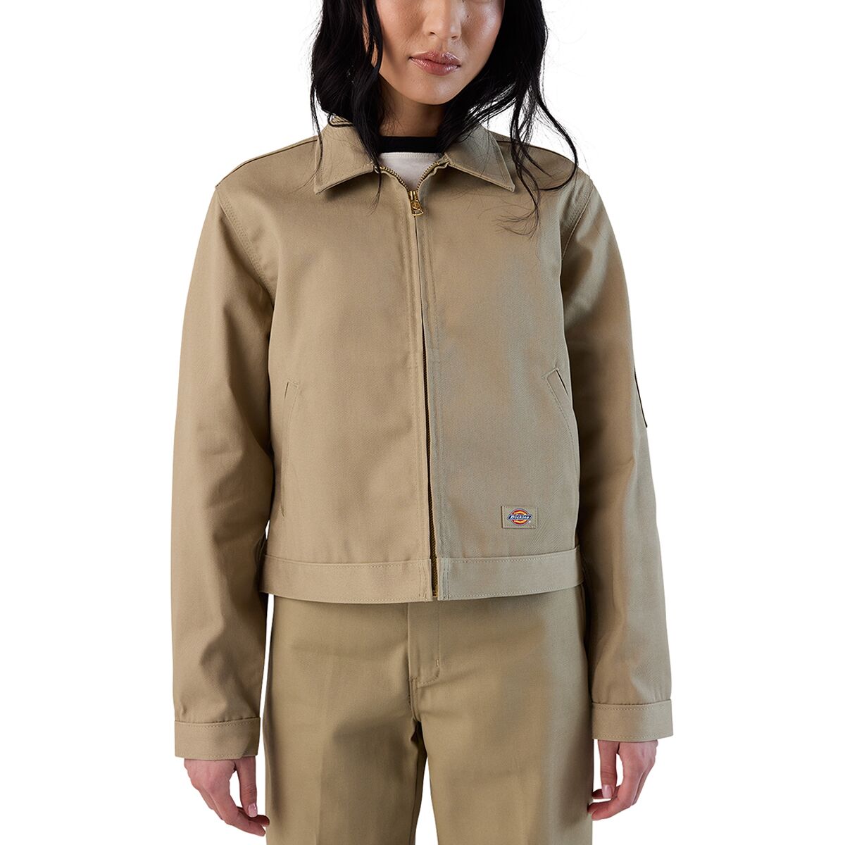 Dickies Unlined Cropped Eisenhower Jacket - Women