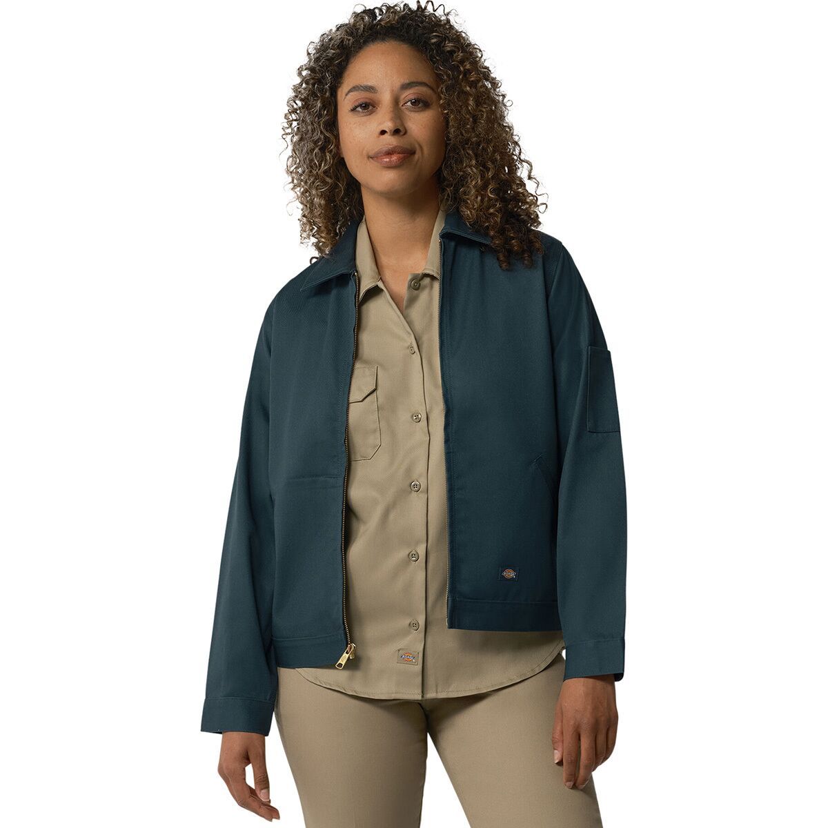 Image of Dickies Unlined Eisenhower Jacket - Women's Airforce Blue, XL
