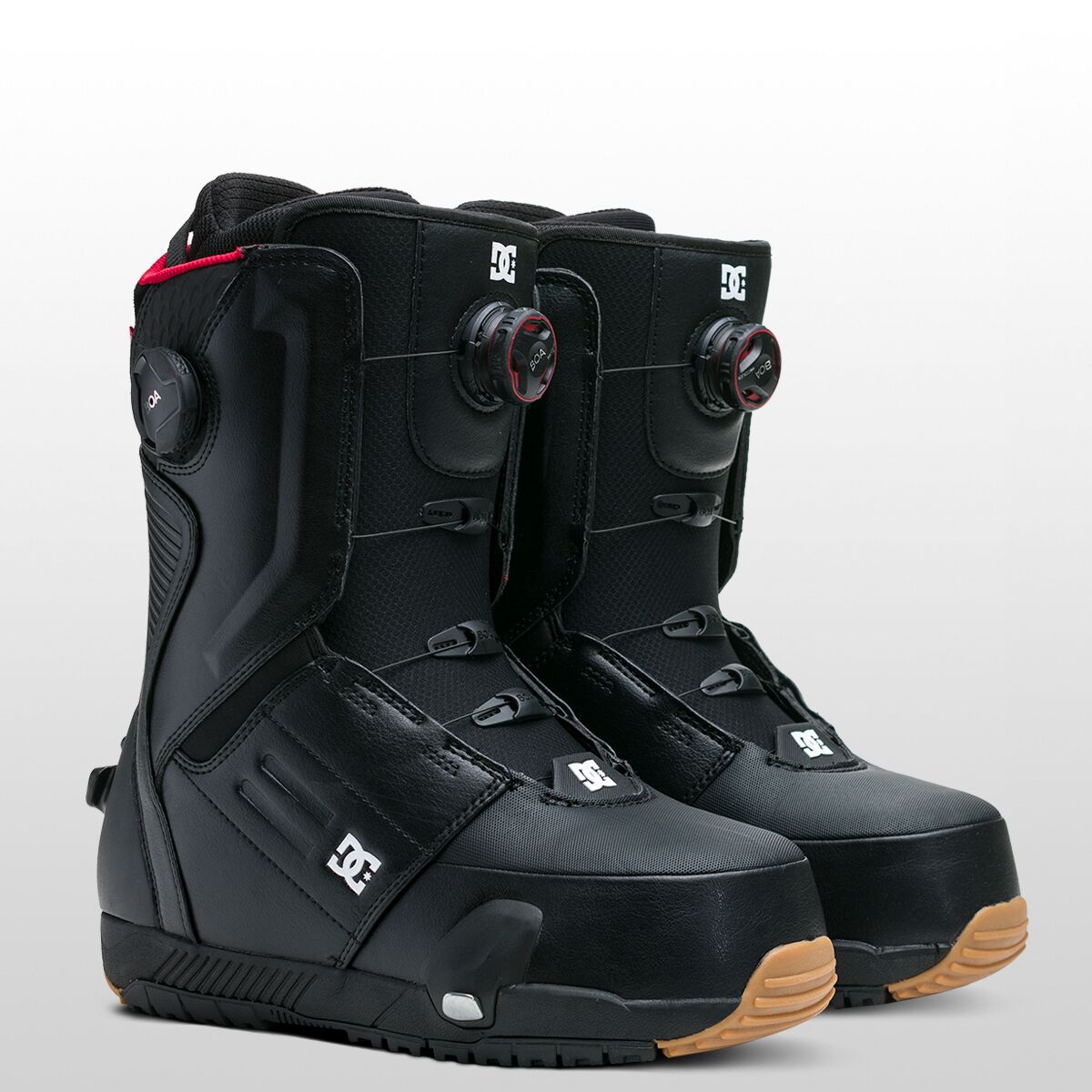 dc step on snowboard boots