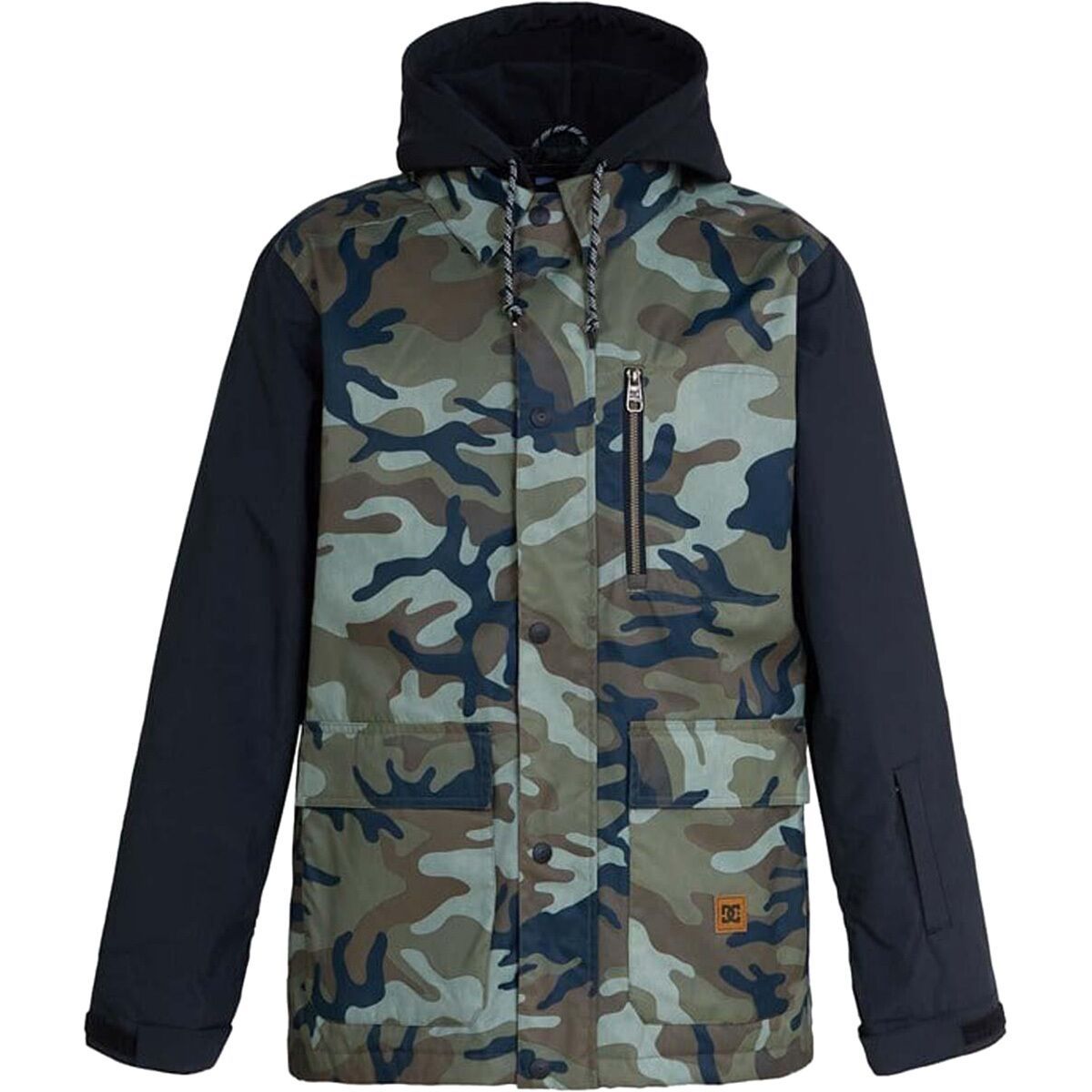Image of DC Bandwidth Jacket - Men's Woodland Camo Green, S