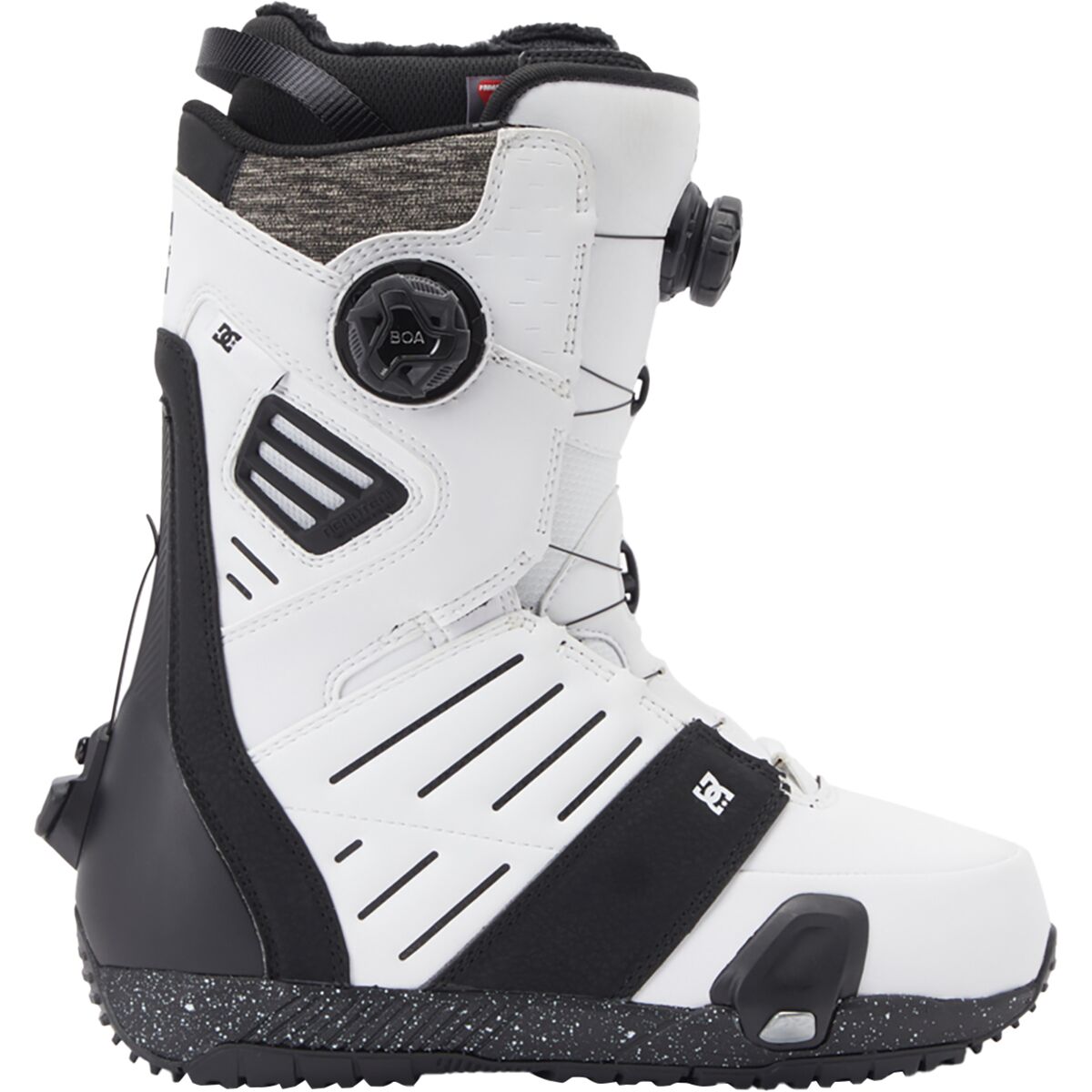 DC Judge Step On BOA Snowboard Boot - 2024 White/Black Print