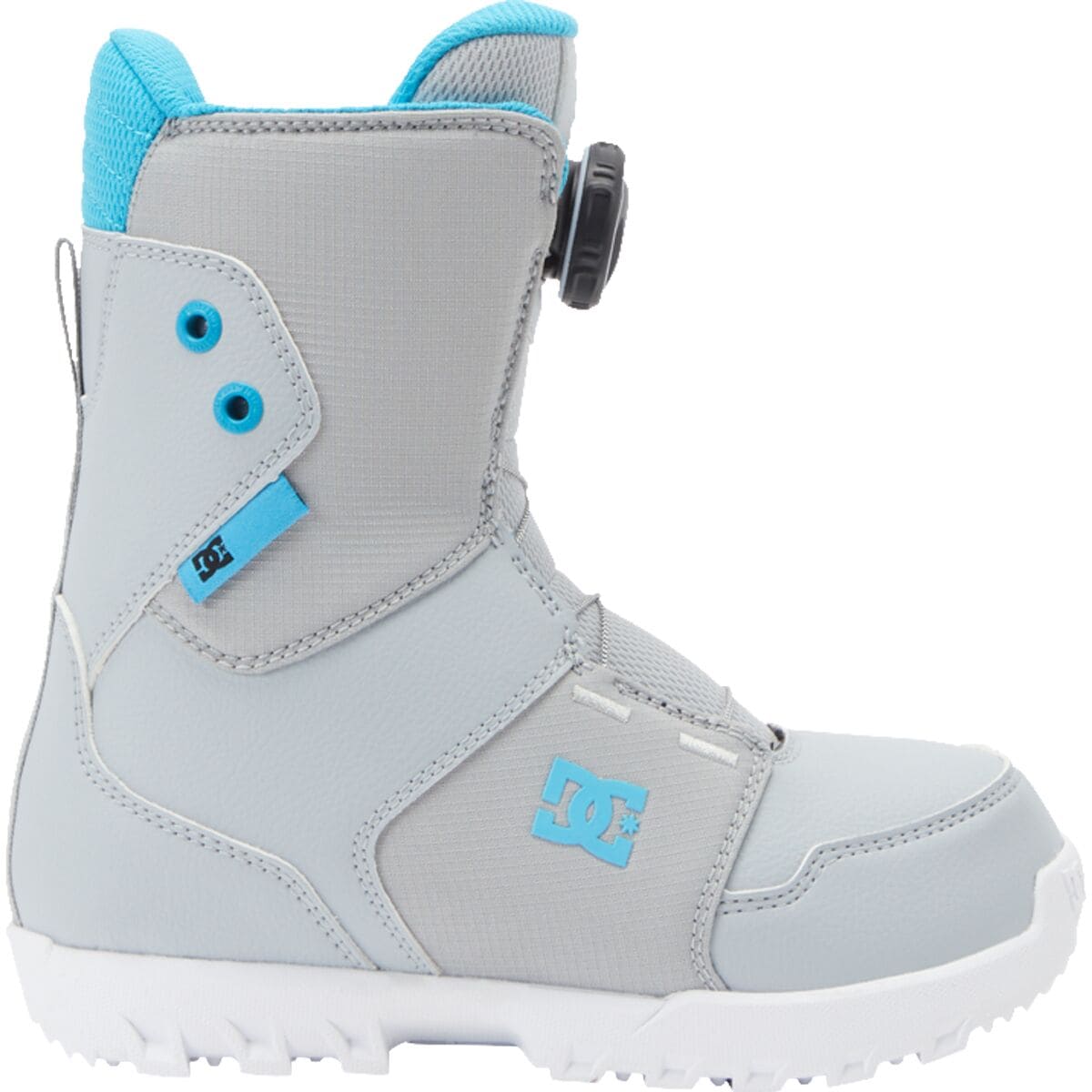 DC Scout Snowboard Boot - 2024 - Kids' Grey/Blue