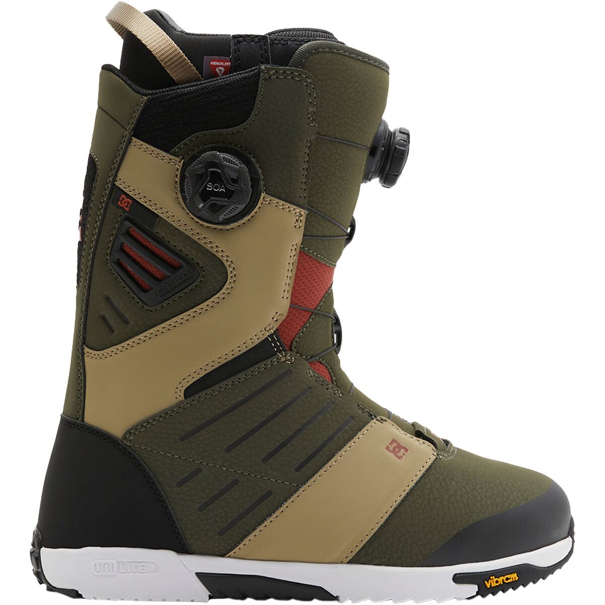 Image of DC Judge Snowboard Boot - 2025 Olive/Khaki, 10