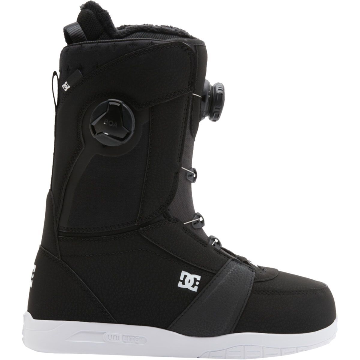DC Lotus BOA Snowboard Boot - 2025 - Women's Black/White/Black, 7.5