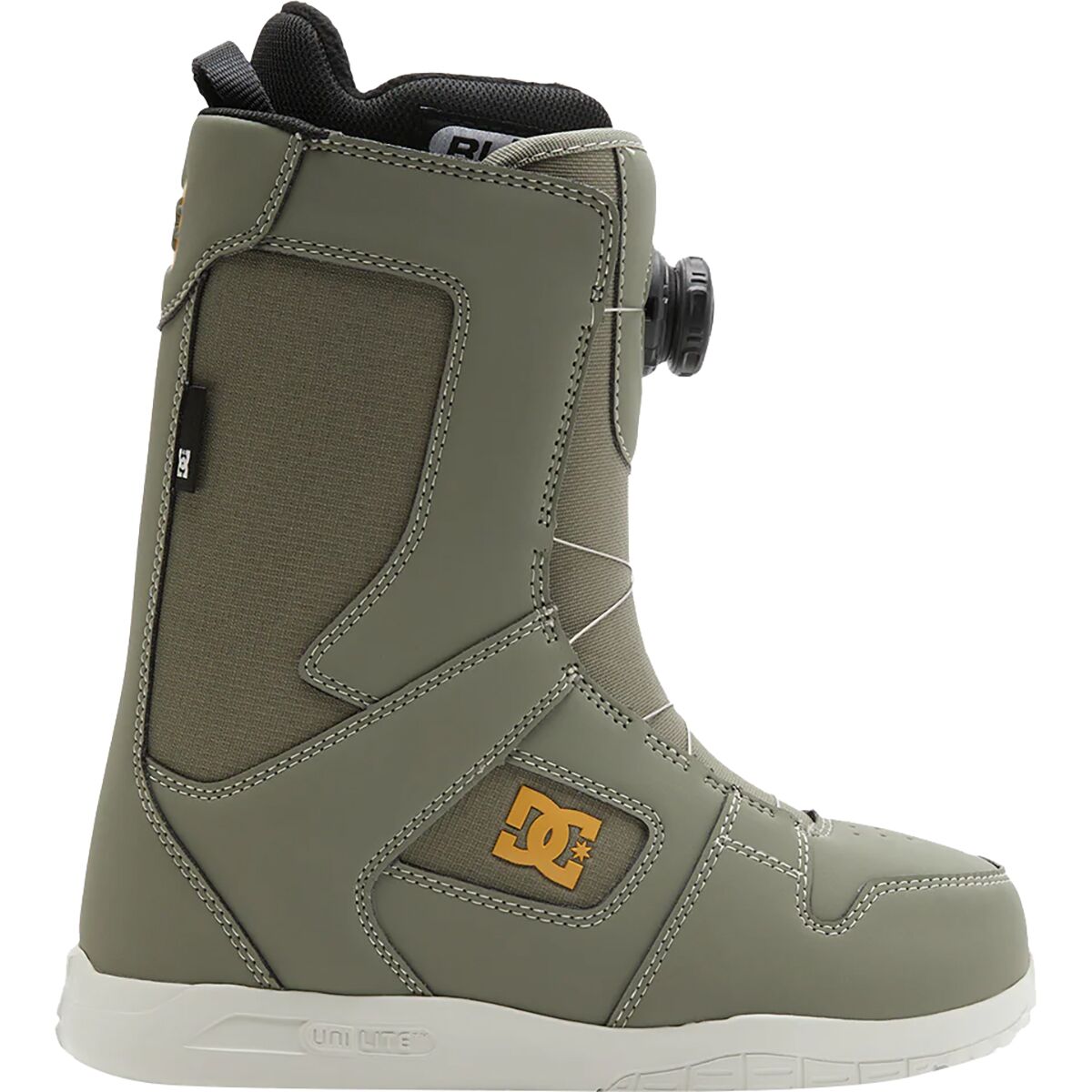Image of DC Phase BOA Snowboard Boot - 2026 - Women's Olive/Citrus, 9