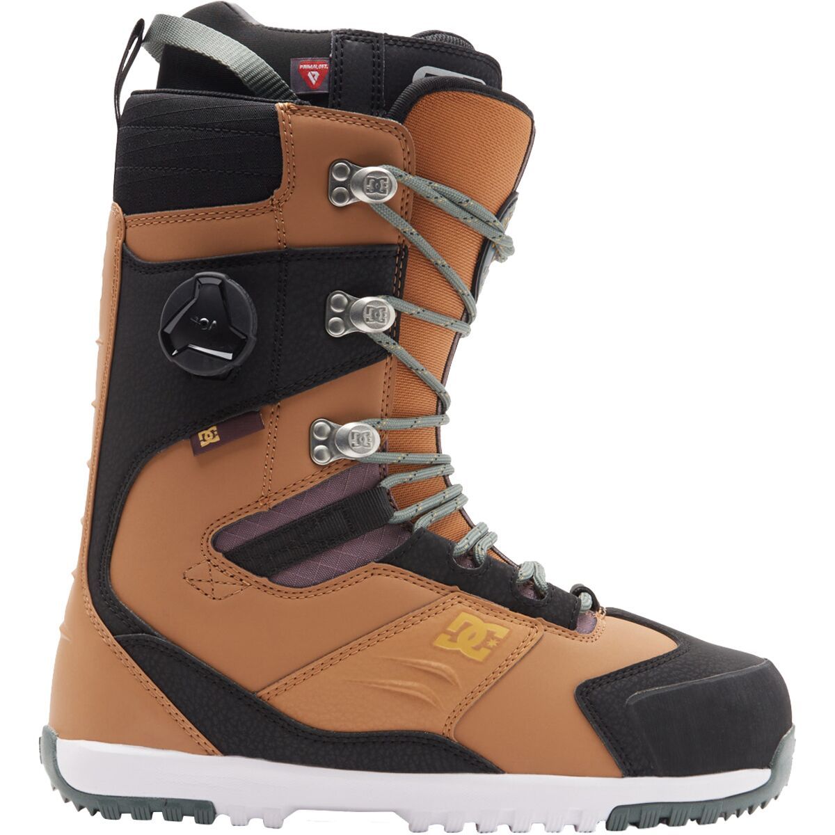 DC Premier Hybrid Snowboard Boot - 2025 Brown/Black/White, 9