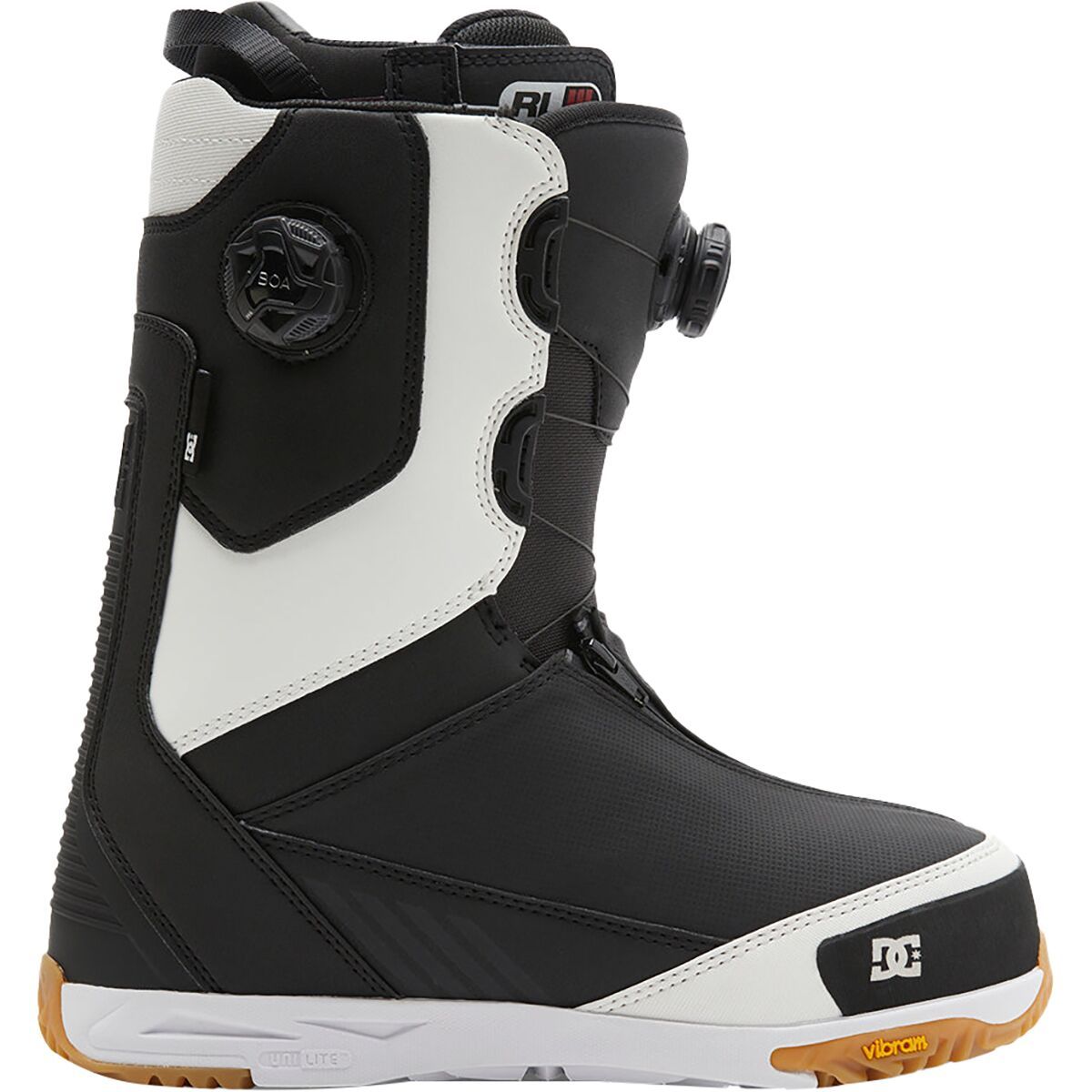 Image of DC Transcend Snowboard Boot - 2025 - Men's Black/Camel, 12