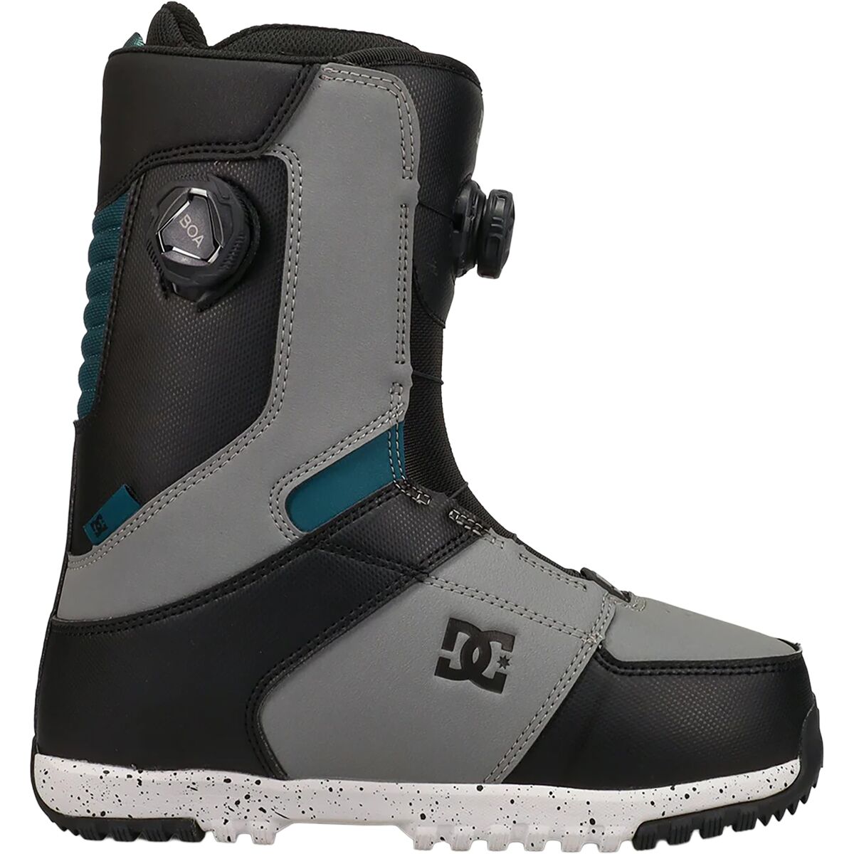 Image of DC Control Snowboard Boot - 2026 - Men's Black/Grey/Teal, 9.5