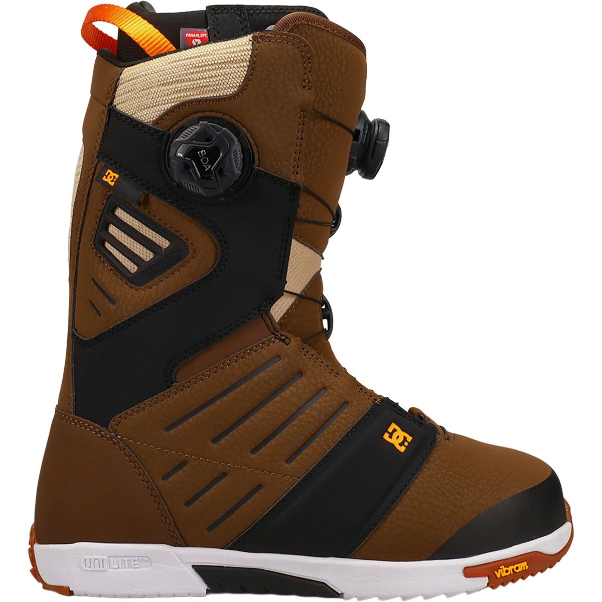 Image of DC Judge Snowboard Boot - 2026 - Men's Brown/Tan/Orange, 11.5