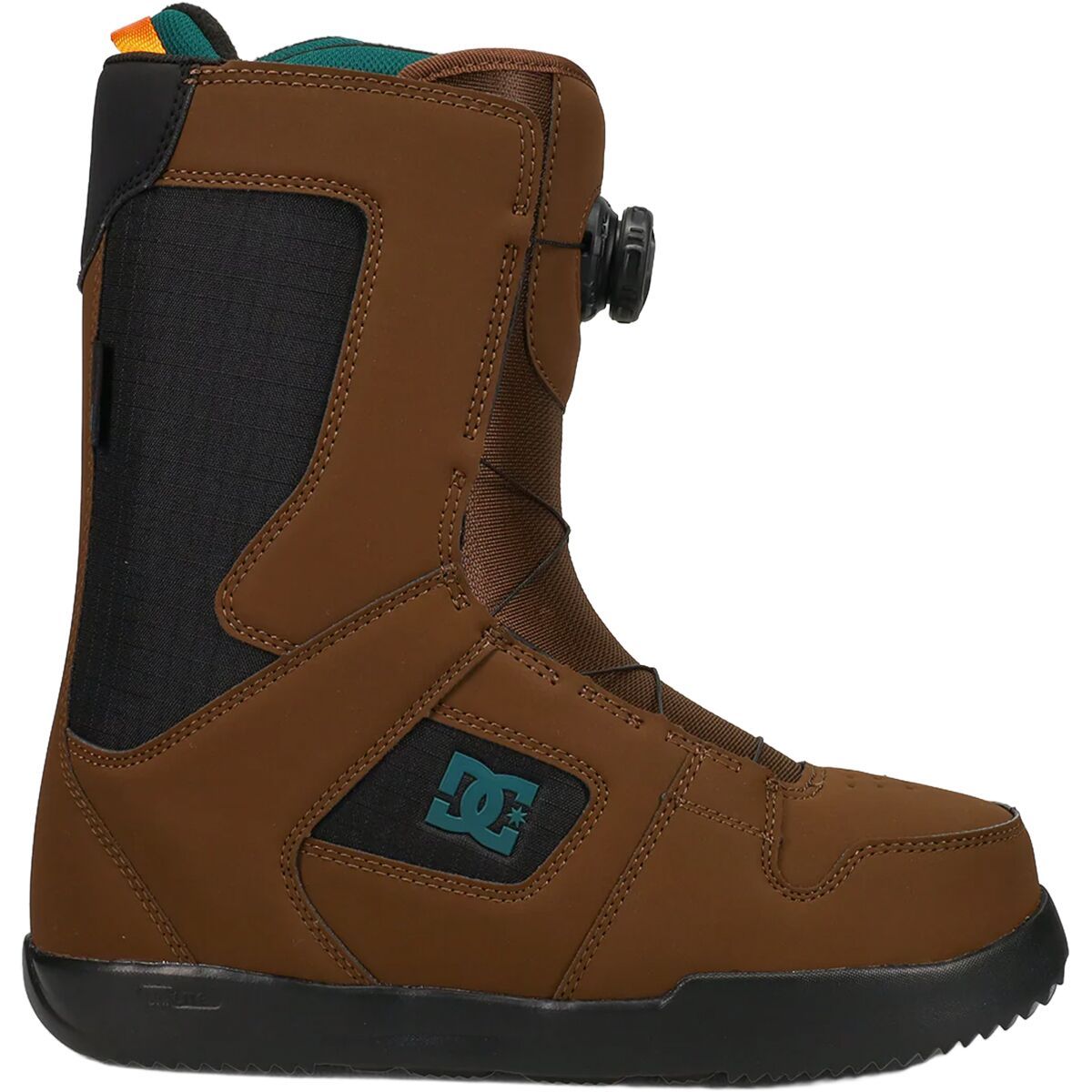 Image of DC Phase Boa Snowboard Boot - 2026 - Men's Brown/Black/Teal, 10.0