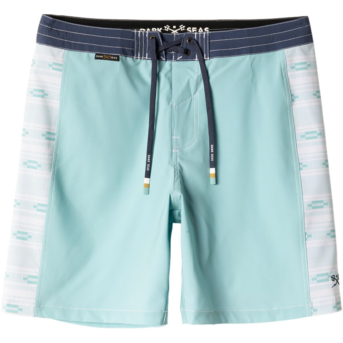 Image of Dark Seas Rincon Boardshort - Men's Lt Blue/Navy, 36