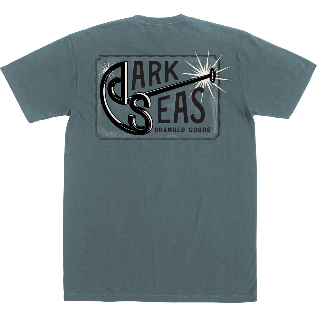 Железная футболка с логотипом Dark Seas - Мужская 5090₽