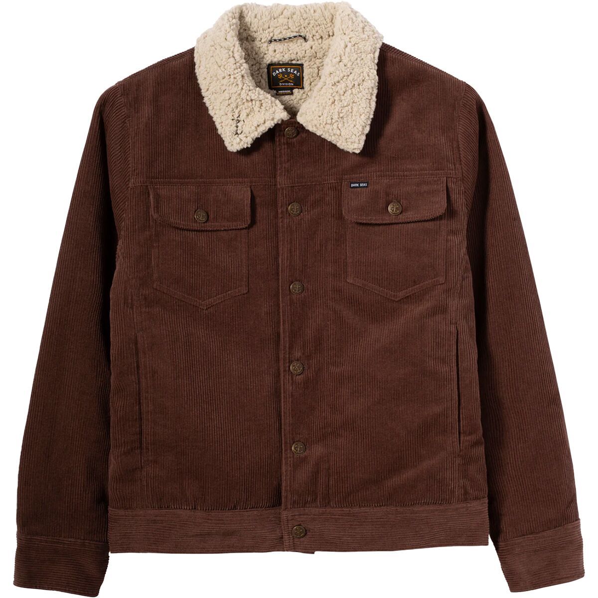 Image of Dark Seas Darby Jacket - Men's Brown, S