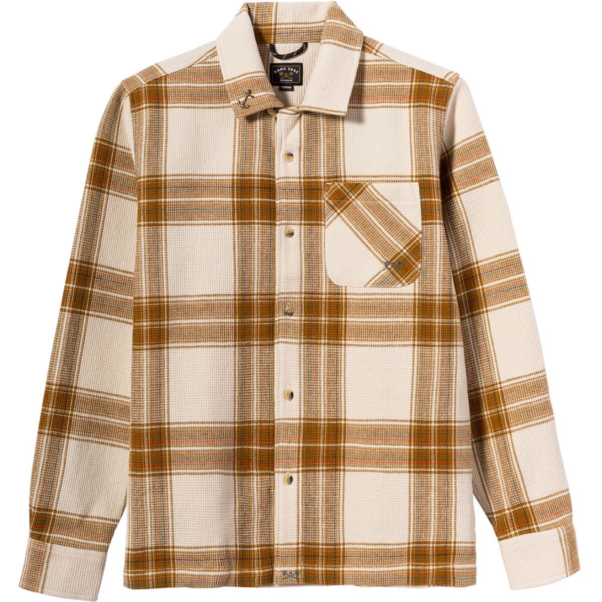 Тяжелая тканая рубашка Dark Seas Polaris - мужская 12690₽