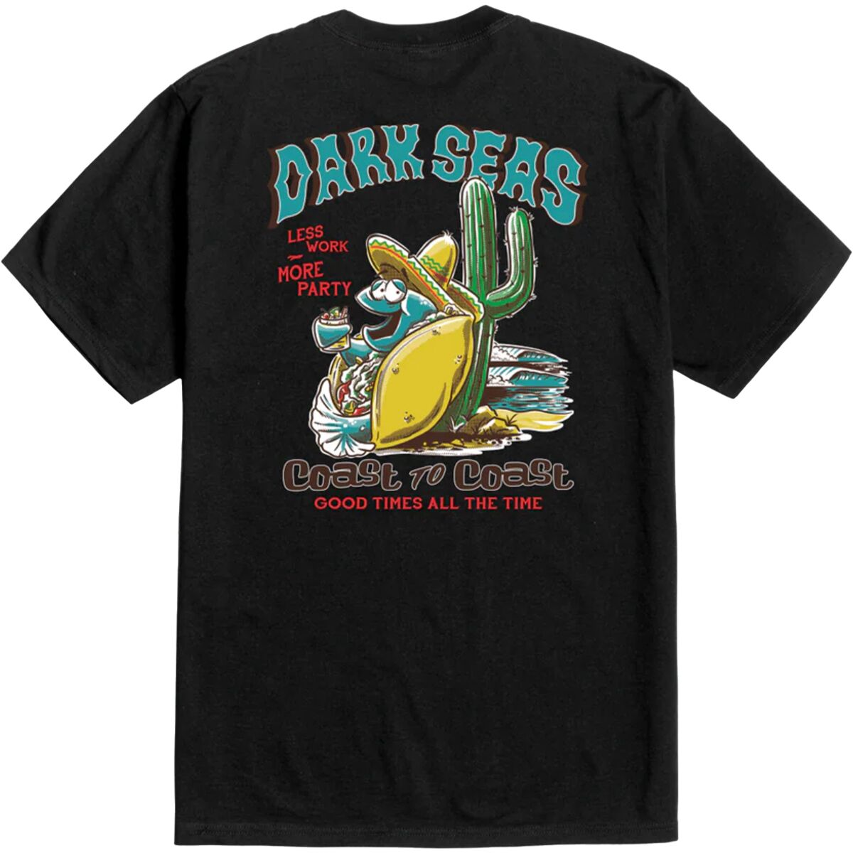 Dark Seas More Party T-Shirt - Men's Black, S