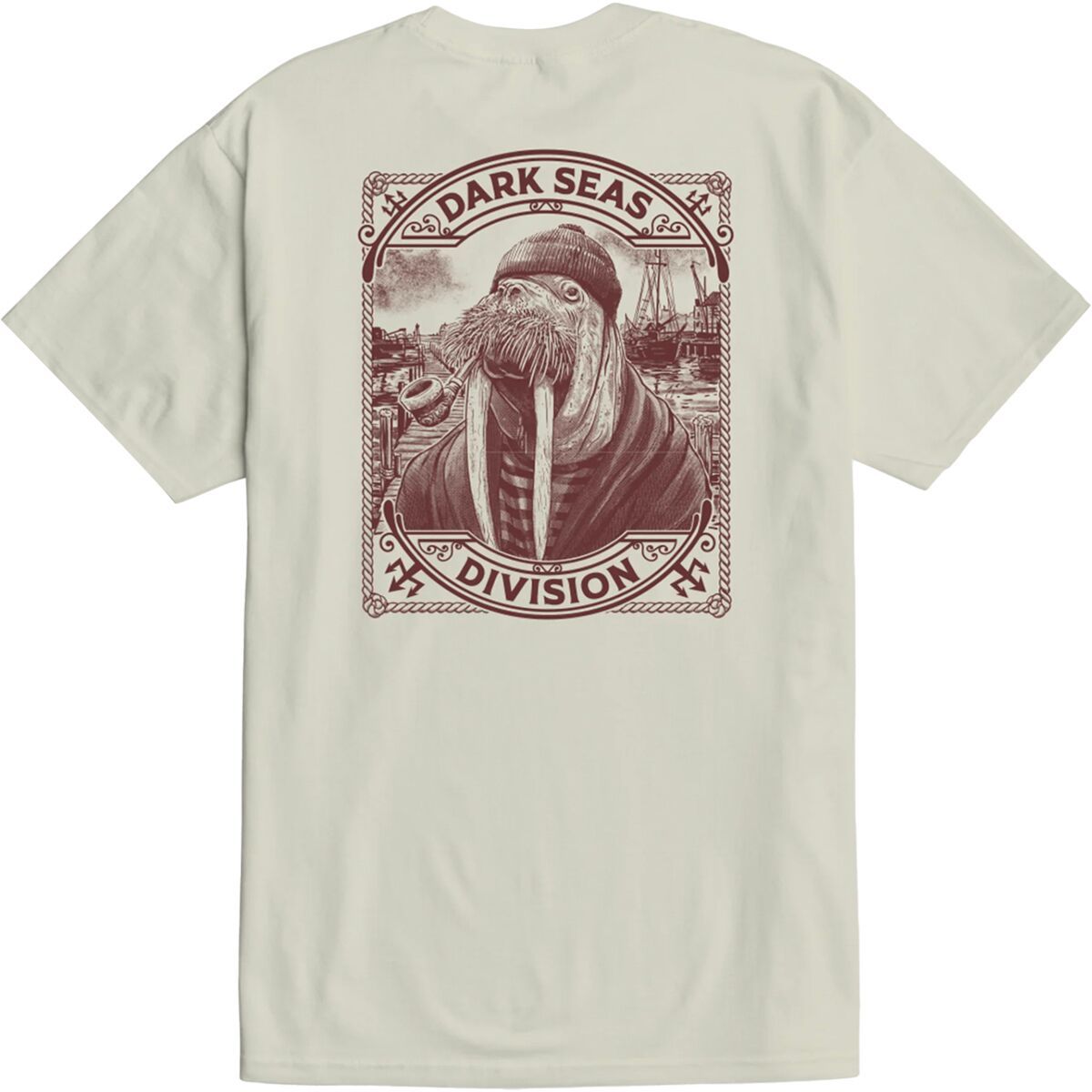 Dark Seas Seaworthy V2 T-Shirt - Men's Cream, XL
