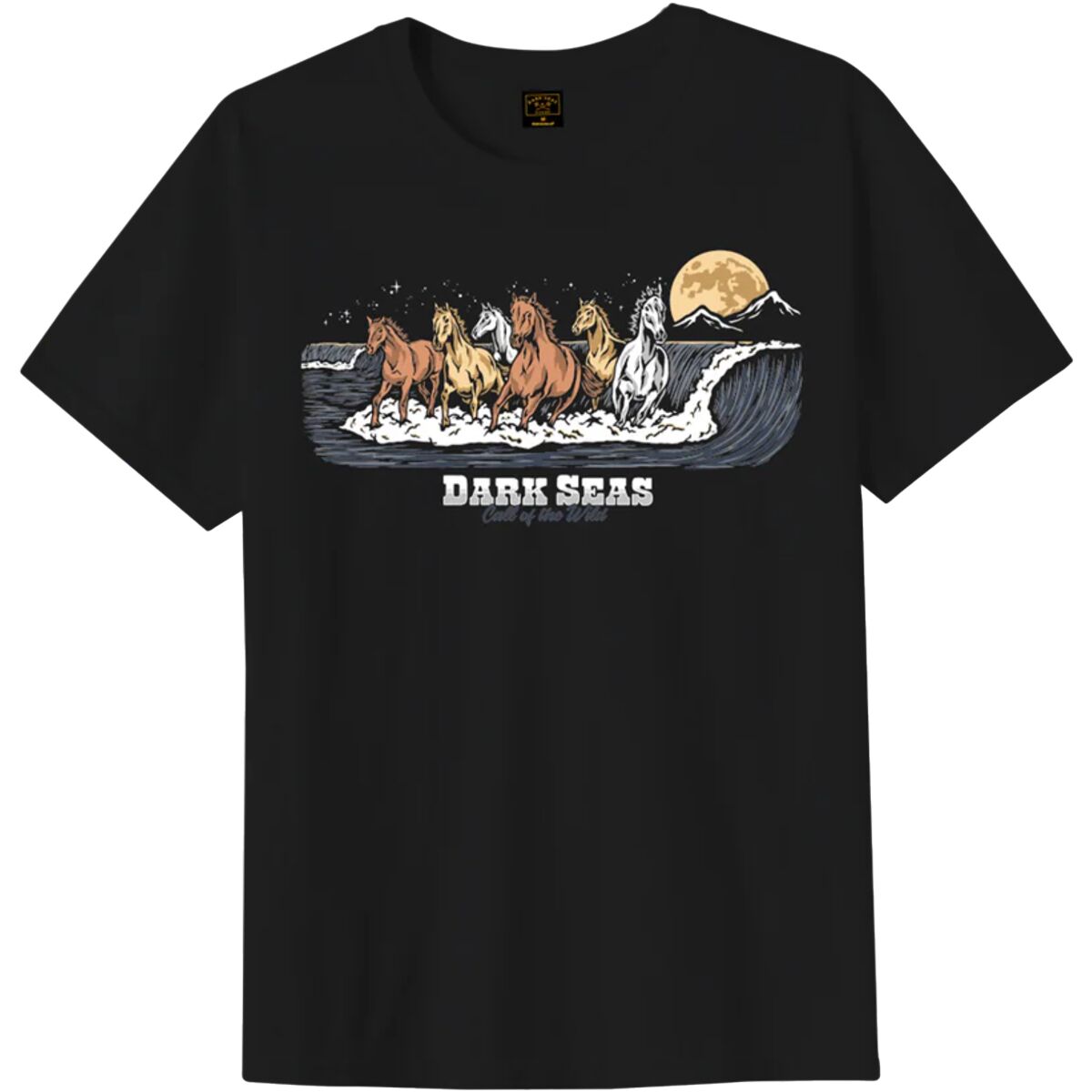 Dark Seas Dark Seas Wave Runners T-Shirt - Men's Black, S